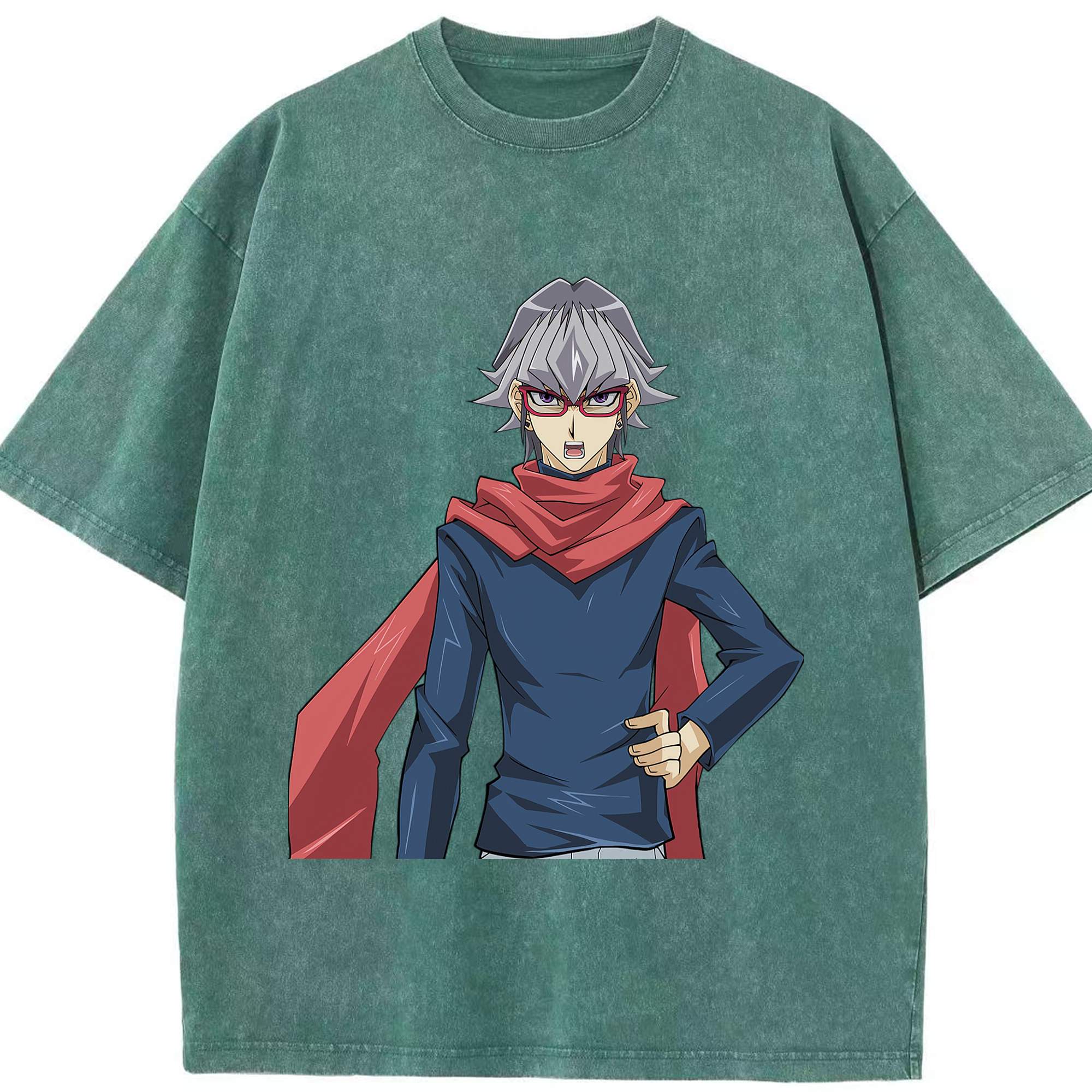 （画像用） 遊☆戯☆王 Yu-Gi-Oh! 綿100% ヴィンテージ風 半袖Tシャツ（フロントプリント）